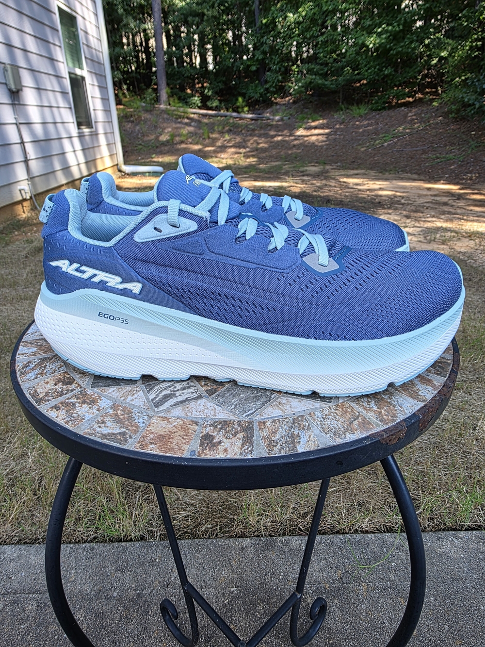 Altra FWD Via 2 ALOA85TW444 Light Blue Running Shoes Women Size 11.5 Worn 1x